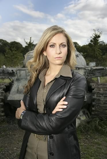 Victoria as Data Girl in "The Indestructibles